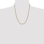 14k 3.2mm Semi-Solid Anchor Chain