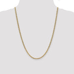 14k 3.2mm Semi-Solid Anchor Chain