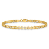 14k 3.2mm Semi-Solid Anchor Chain