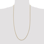 14k 1.55mm Semi-Solid Wheat Chain