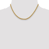 14k 3.3mm D/C Semi-Solid Chain