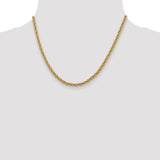 14k 3.3mm D/C Semi-Solid Chain