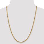 14k 3.3mm D/C Semi-Solid Chain