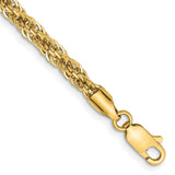 14k 3.3mm D/C Semi-Solid Chain