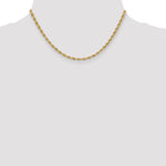14ky 3.0mm Semi-Solid Rope Chain
