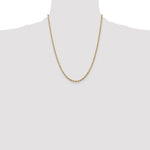 14ky 2.8mm Semi-Solid Rope Chain