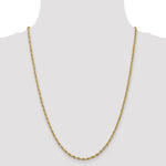 14ky 2.8mm Semi-Solid Rope Chain