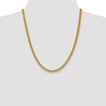14k 4.5mm Semi-Solid Franco Chain