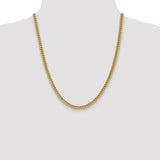 14k 4.5mm Semi-Solid Franco Chain