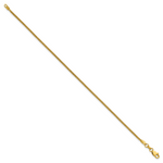 14k 1.5mm Semi-Solid Round Box Chain