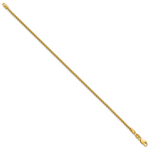 14k 1.75mm Semi-Solid Round Box Chain