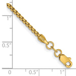 14k 1.75mm Semi-Solid Round Box Chain