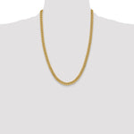 14k 6mm Semi-Solid Miami Cuban Chain