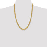 14k 6mm Semi-Solid Miami Cuban Chain