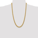 14k 6mm Semi-Solid Miami Cuban Chain