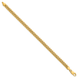 14k 6mm Semi-Solid Miami Cuban Chain