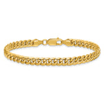 14k 6mm Semi-Solid Miami Cuban Chain