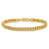14k 6mm Semi-Solid Miami Cuban Chain