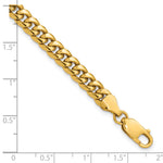 14k 6mm Semi-Solid Miami Cuban Chain
