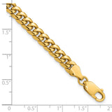 14k 6mm Semi-Solid Miami Cuban Chain