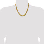 14k 9.3mm Semi-Solid Miami Cuban Chain