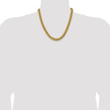 14k 9.3mm Semi-Solid Miami Cuban Chain