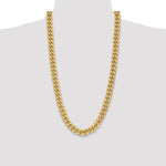 14k 11mm Semi-Solid Miami Cuban Chain