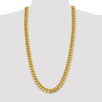 14k 13.2mm Semi-Solid Miami Cuban Chain