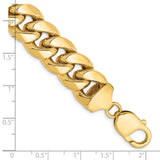 14k 13.2mm Semi-Solid Miami Cuban Chain