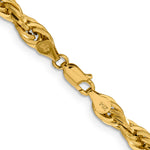 14ky 5.4mm Semi-Solid Rope Chain