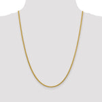 14k 2.75mm Semi-solid Wheat Chain
