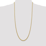 14k 2.75mm Semi-solid Wheat Chain