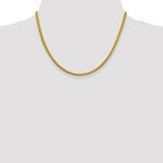 14k 3.45mm Semi-solid Wheat Chain