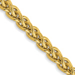 14k 3.45mm Semi-solid Wheat Chain