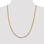 14k 3.45mm Semi-solid Wheat Chain