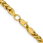 14k 3.7mm Semi-solid D/C Wheat Chain