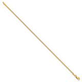 14k 1.85mm Semi-Solid Curb Chain