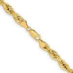 14ky 7.0mm Semi-Solid Rope Chain