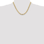 14k 6.25mm Semi-Solid Anchor Chain