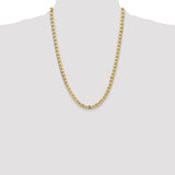 14k 6.25mm Semi-Solid Anchor Chain