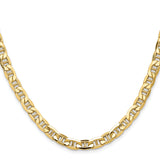 14k 6.25mm Semi-Solid Anchor Chain
