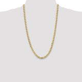 14k 6.25mm Semi-Solid Anchor Chain