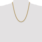 14k 4.5mm Semi-Solid Miami Cuban Chain
