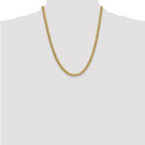 14k 5.25mm Semi-Solid Miami Cuban Chain