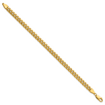 14k 5.25mm Semi-Solid Miami Cuban Chain