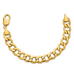 14k 11.3mm Semi-Solid Curb Chain