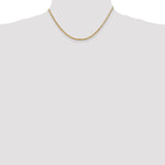 14k 2mm Byzantine Chain