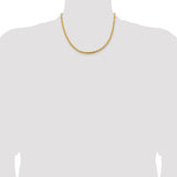14k 3.25mm Byzantine Chain