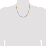 14k 3.25mm Byzantine Chain