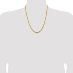 14k 3.25mm Byzantine Chain